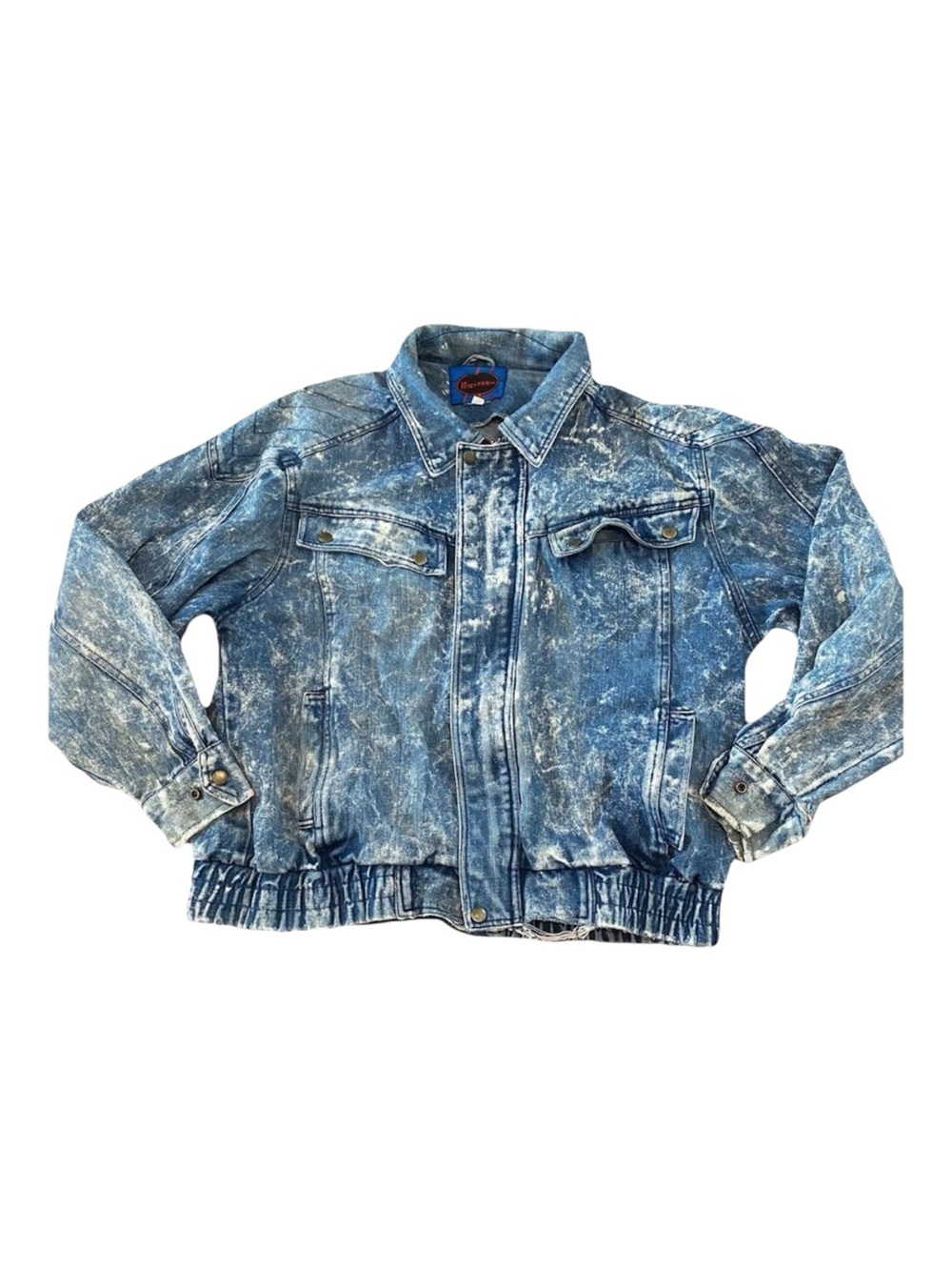 VTG 80s Horizon Outerwear Acid Wash Denim Jacket Men’s Unisex Medium
